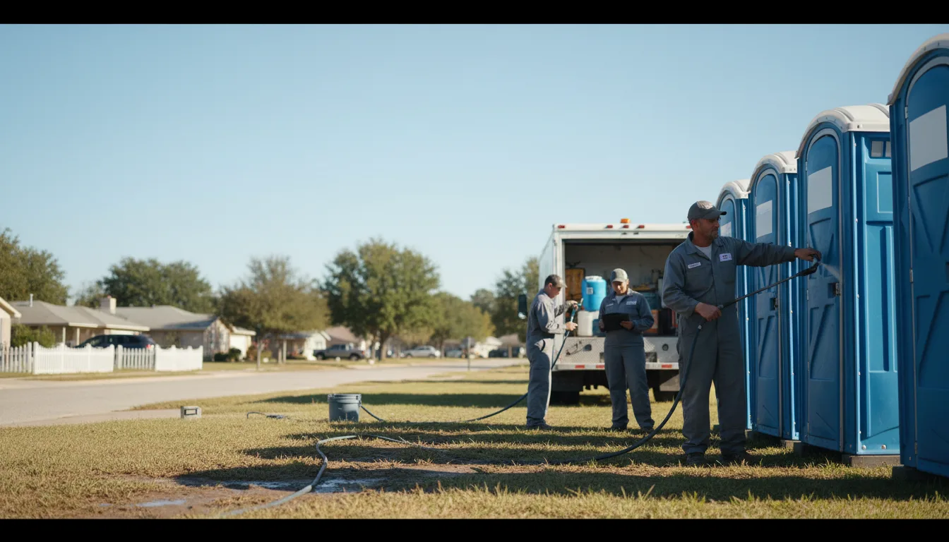 Long-Term Portable Toilet Rental in Ware Shoals, SC near me